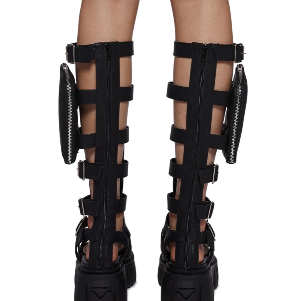 NWT Rocker pocket Gladiator Sandel NWT size 8 - Picture 3 of 4